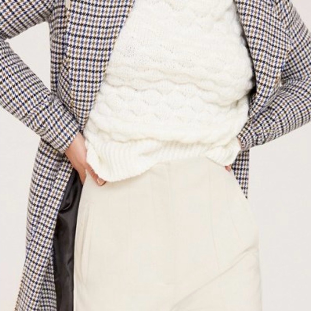 Houndstooth Jacket in Black and White